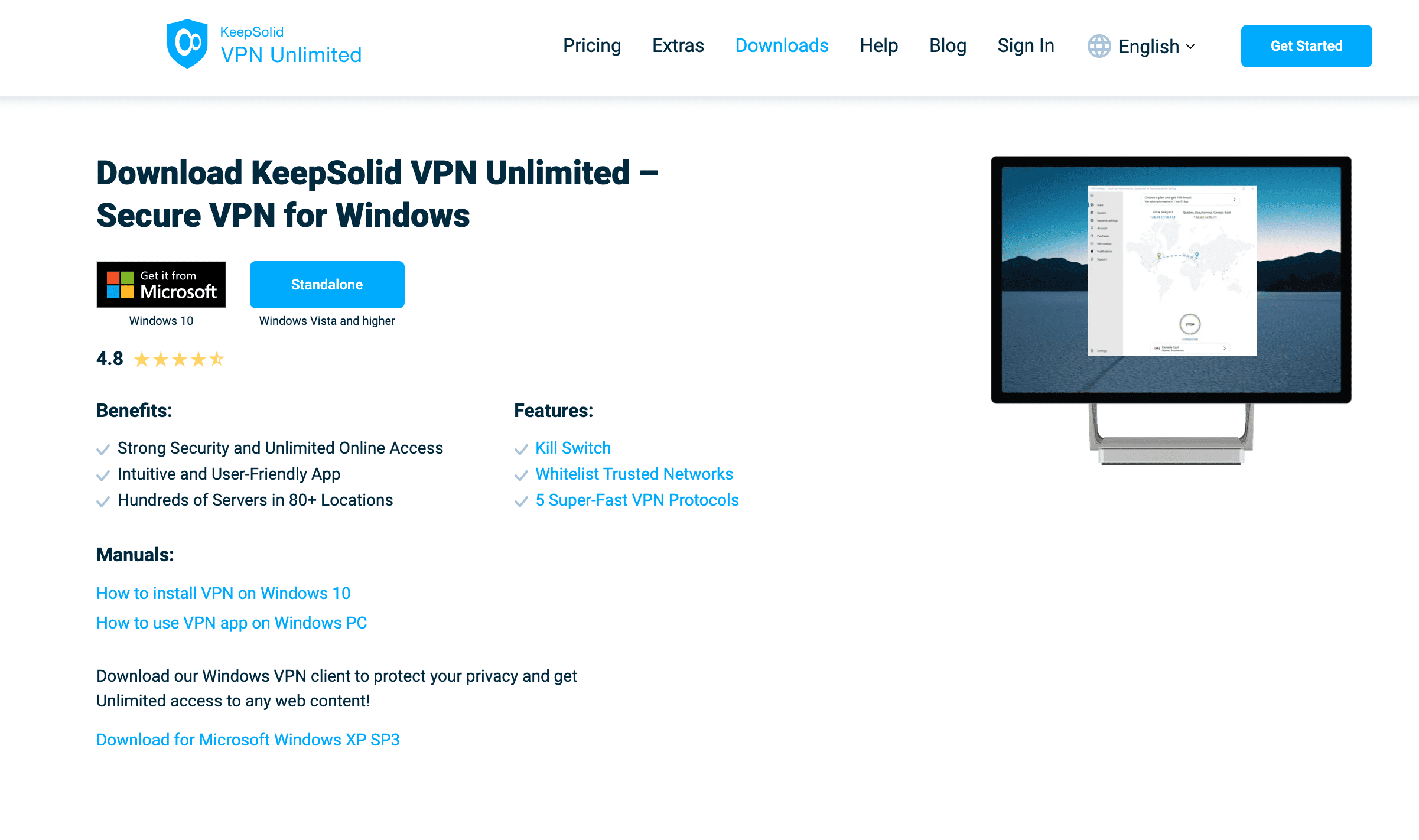 How to get VPN on PC - download KeepSolid VPN Unlimited standalone version